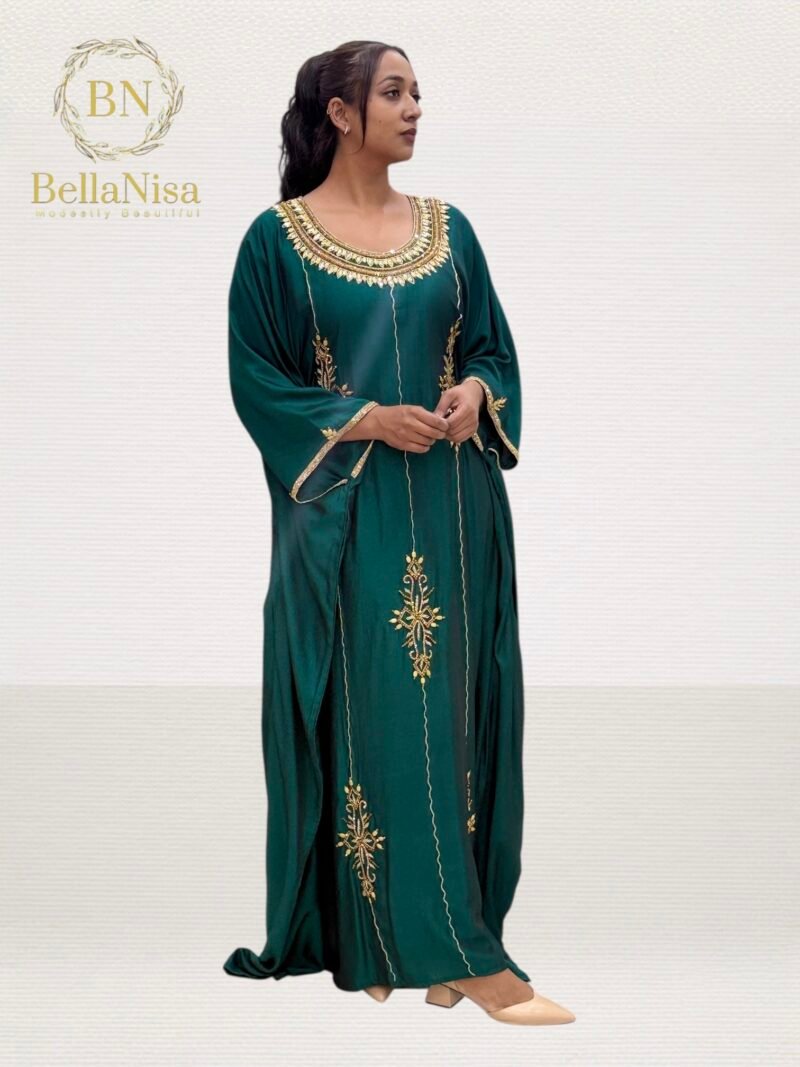 Lamsa Kaftan Emerald