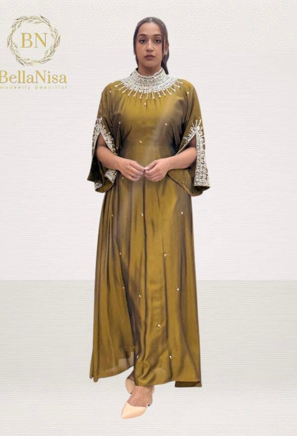 Abeer Kaftan Bronze