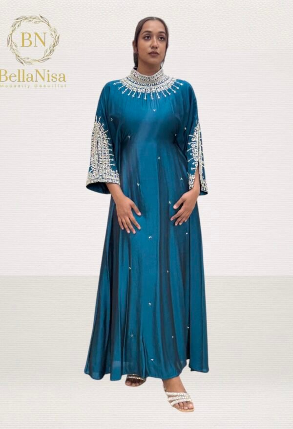 Abeer Kaftan Blue