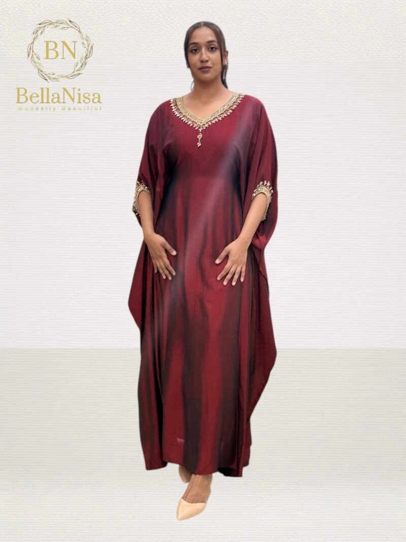 Haniya Abaya Claret