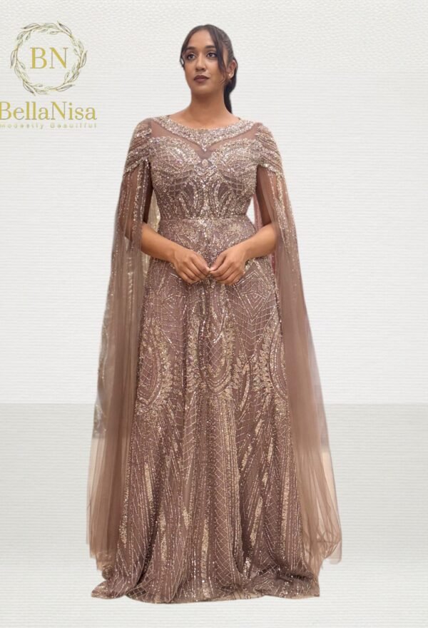 JLo Bespoke Gown Grape