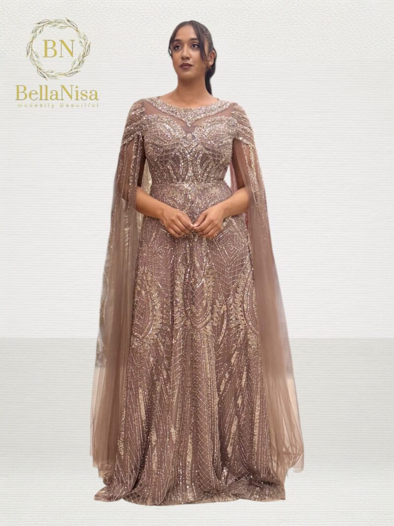 JLo Bespoke Gown Grape