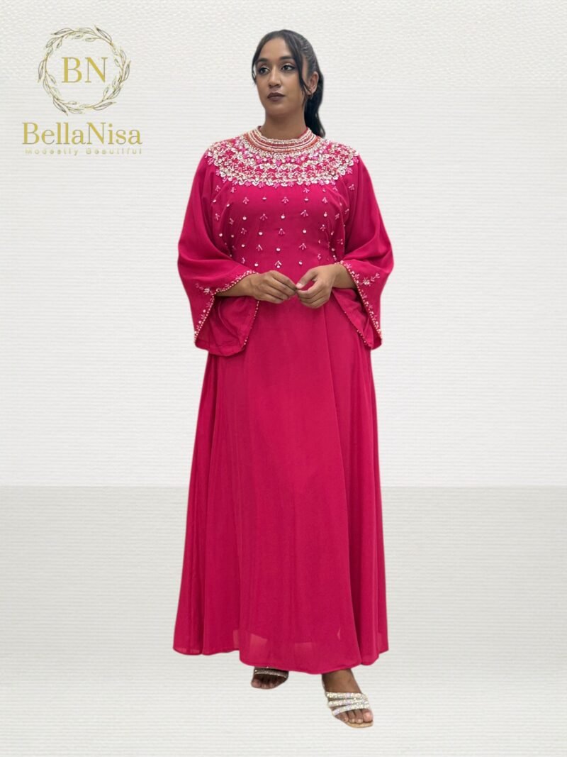Aria Kaftan Fuchsia - Image 2