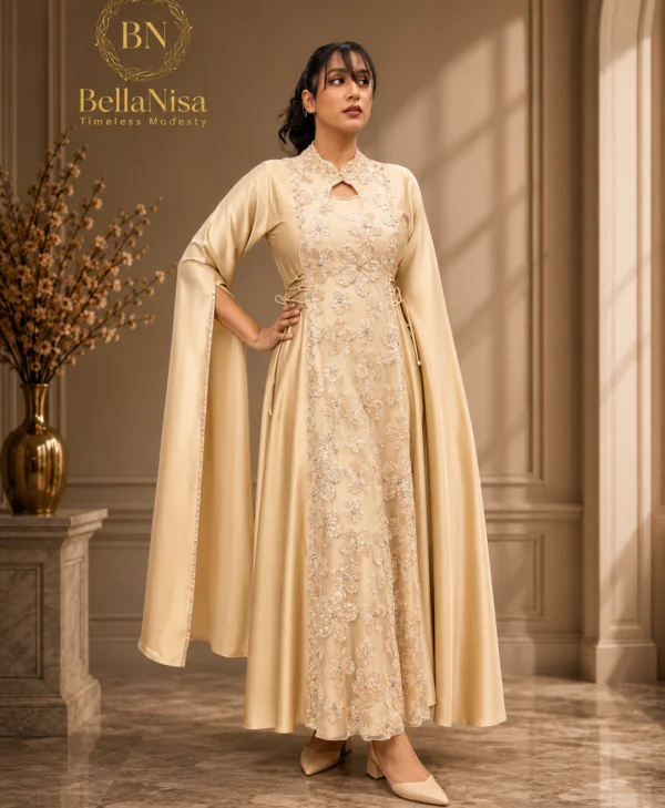 Tahami Kaftan Gold