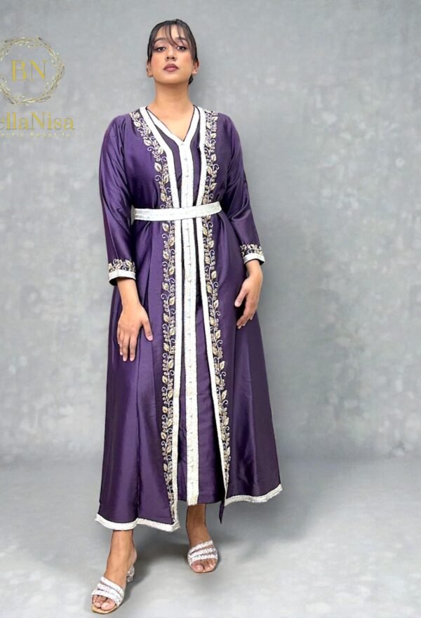 Tahara Kaftan Purple