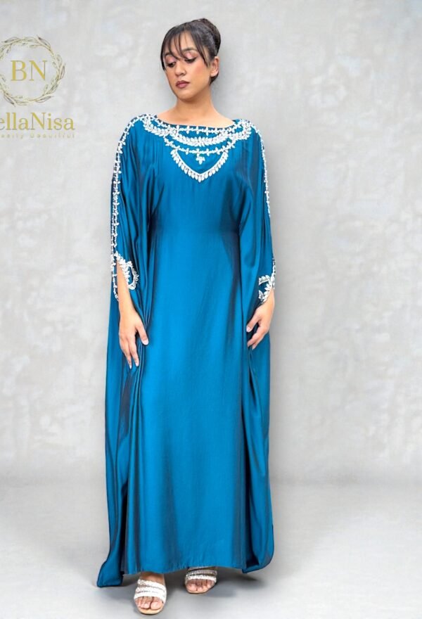 Haifeen Kaftan Blue