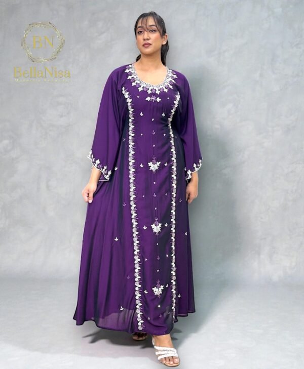 Hiyah Kaftan Purple