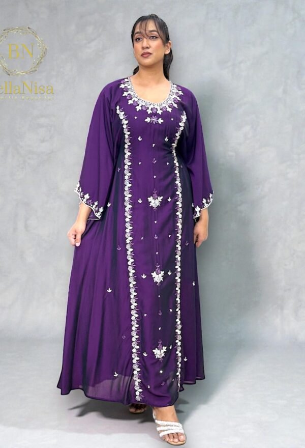 Hiyah Kaftan Purple