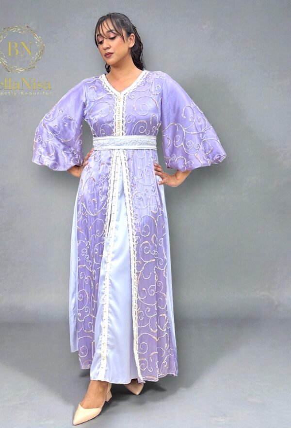 Taha Kaftan Lavender