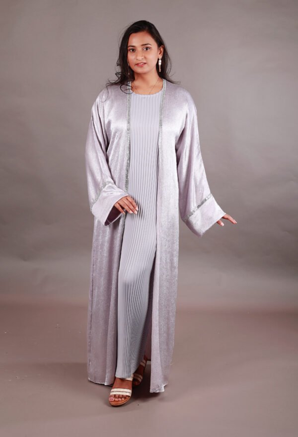 Open Abaya Light Lavender