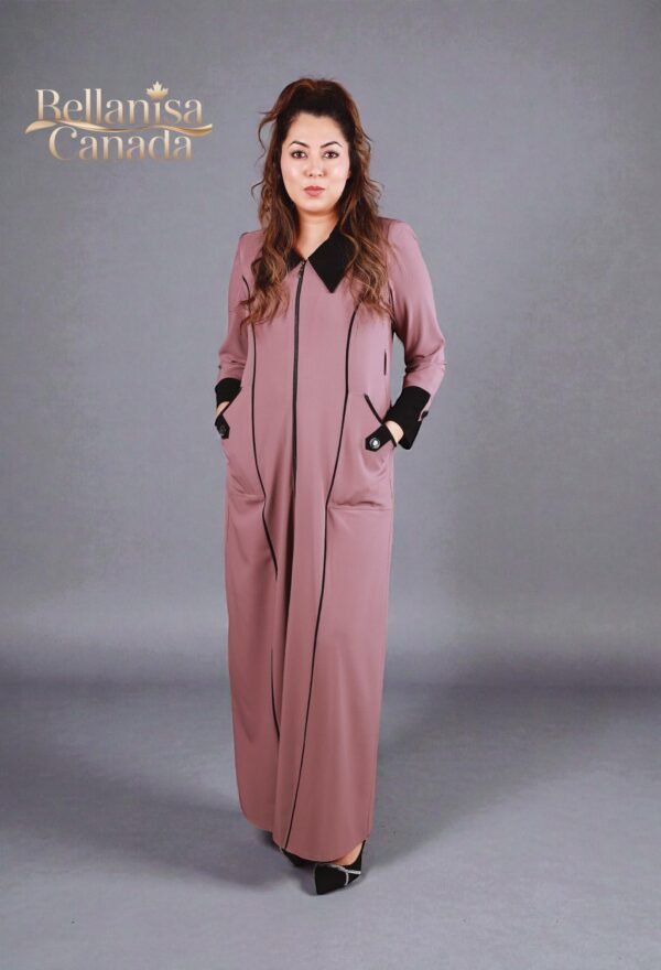 Rose Abaya Turkish