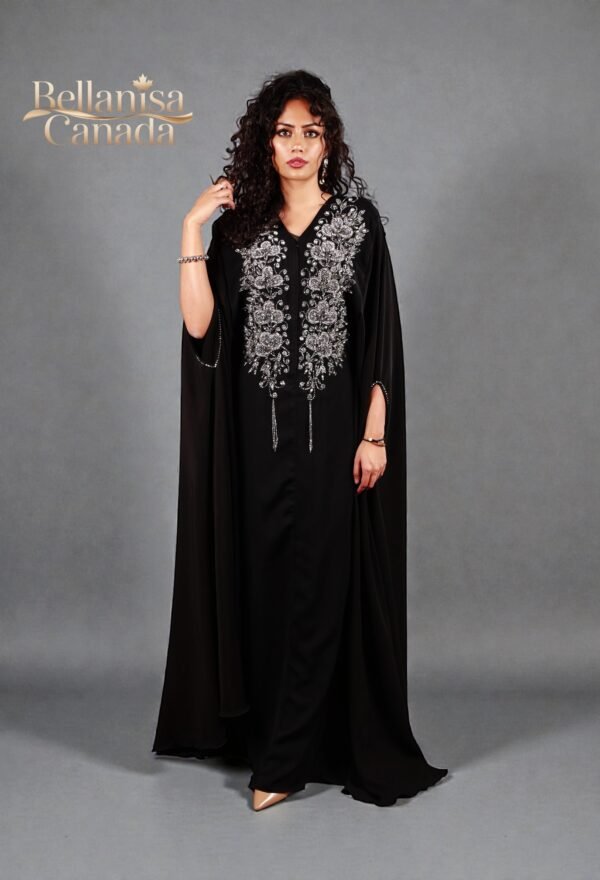 Fahima Kaftan Black