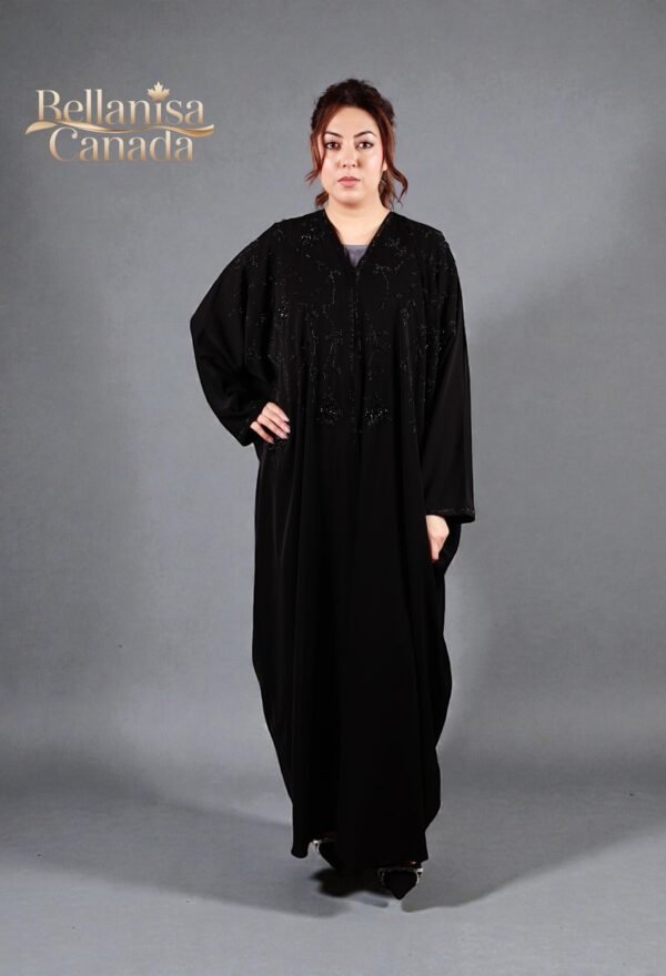 Black Abaya Khaliji