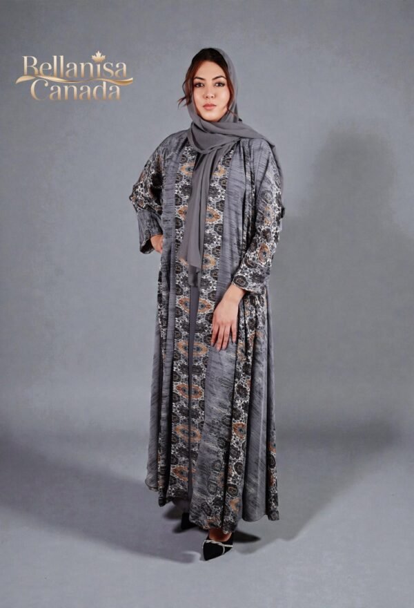 Printed Abaya