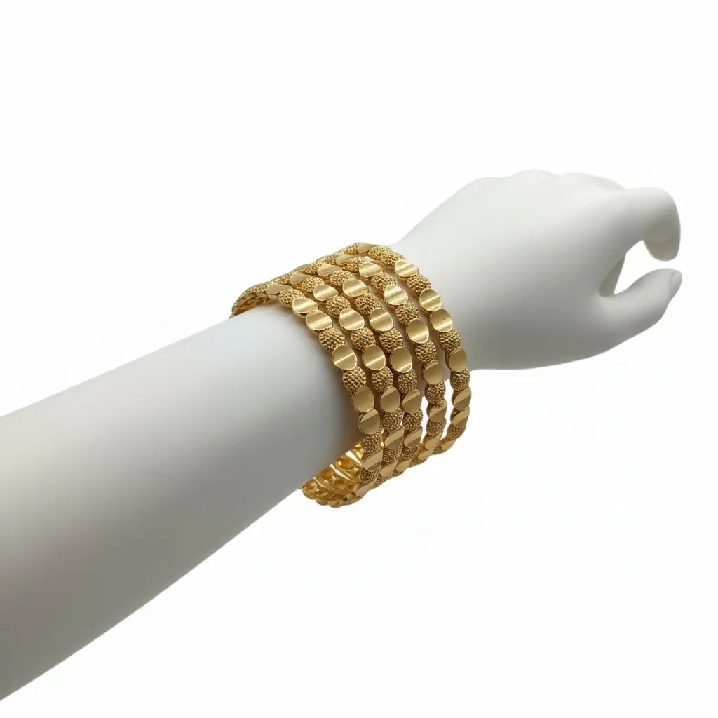 Plated Gold Bangles 3
