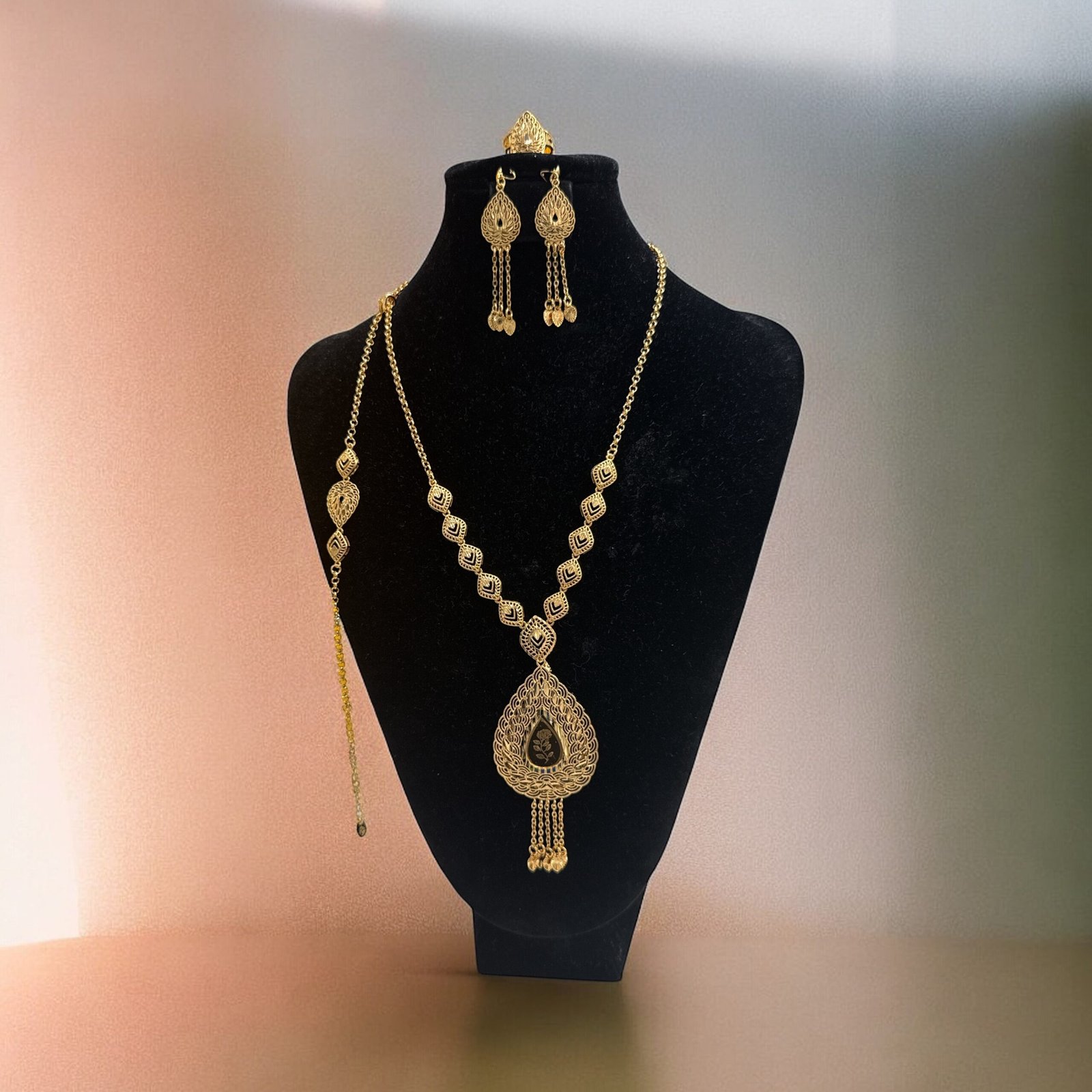 Gold Plated Jewelry Set