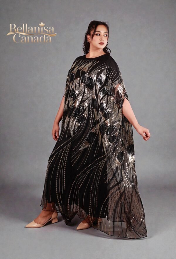 Hilm Kaftan Black
