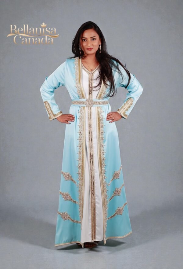 Bella Kaftan Sky