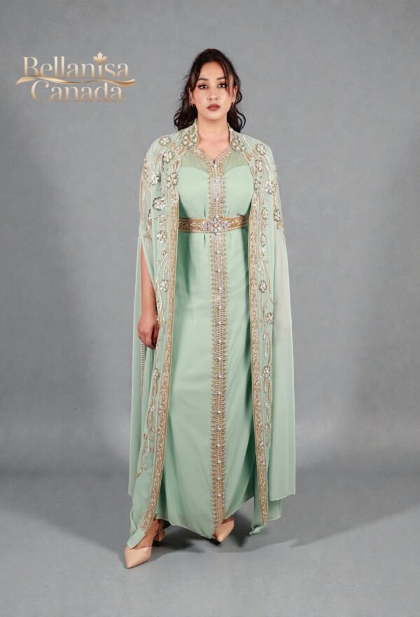 Arusa Kaftan Mint