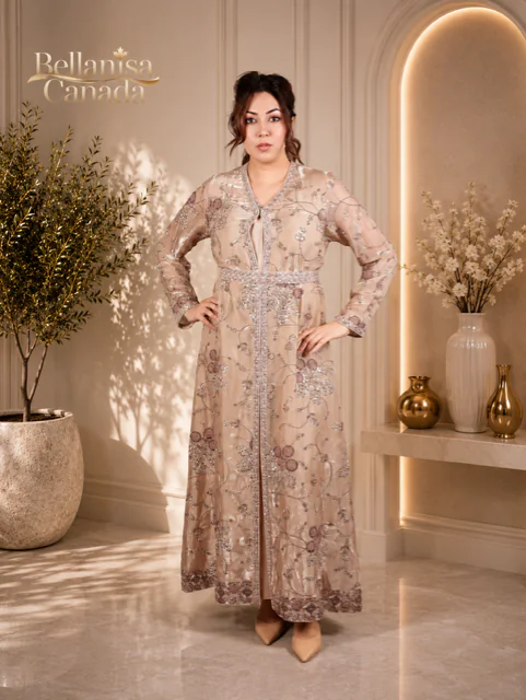 Thiya Kaftan Beige