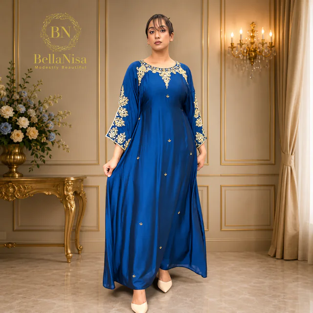 Yara Kaftan Blue