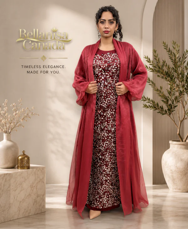 Kaftan Kuwaiti Style Red