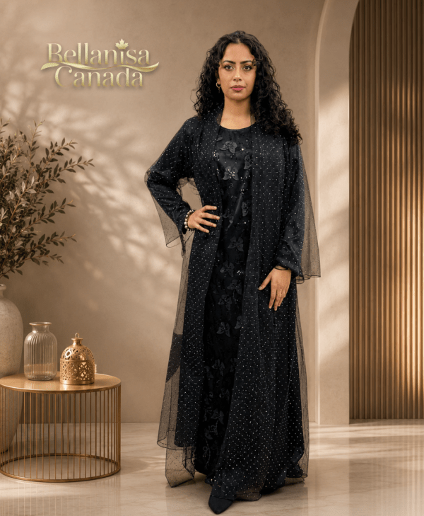 Kaftan Kuwaiti Style Black