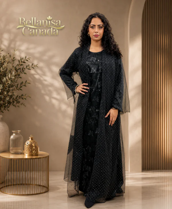 Kaftan Kuwaiti Style Black