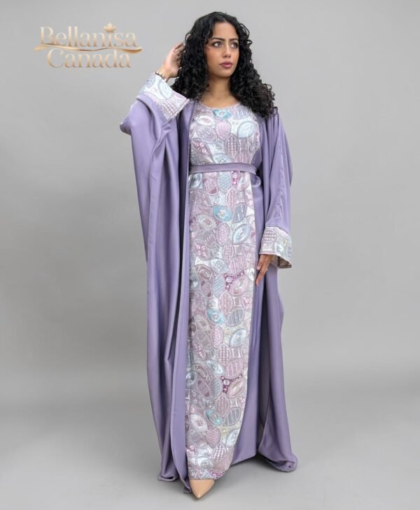 Abaya Khulud Lavender