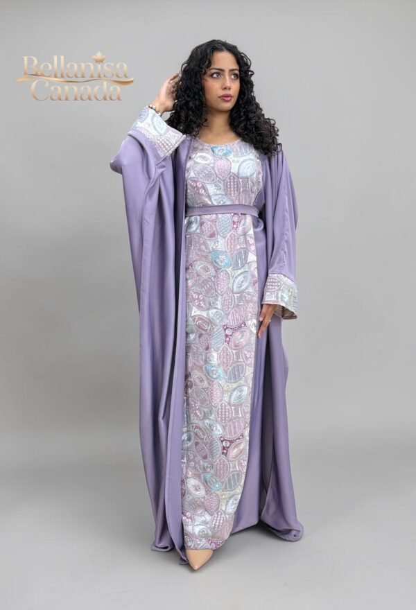 Abaya Khulud Lavender