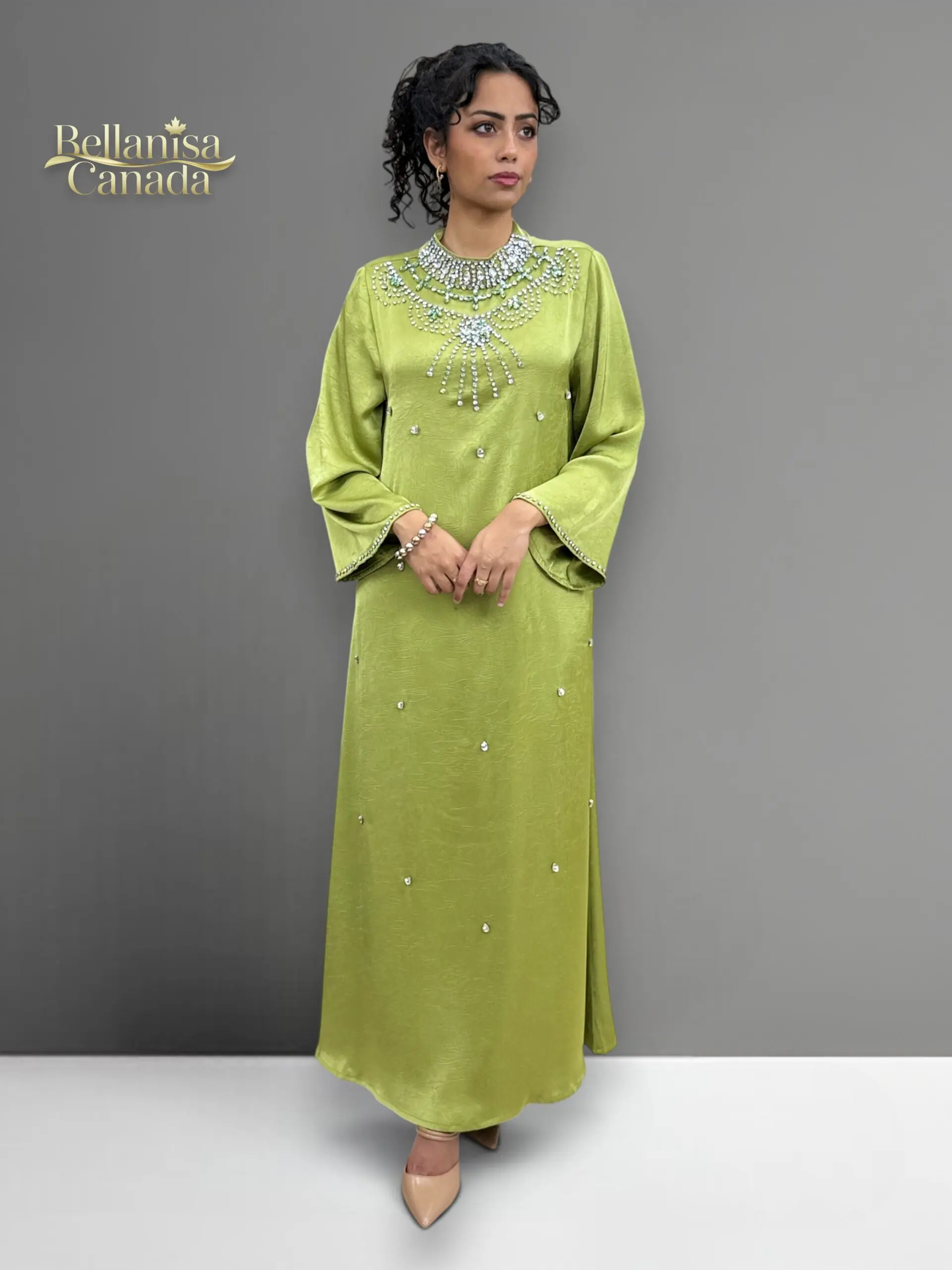 Thobe Kaftan Mint - Image 2