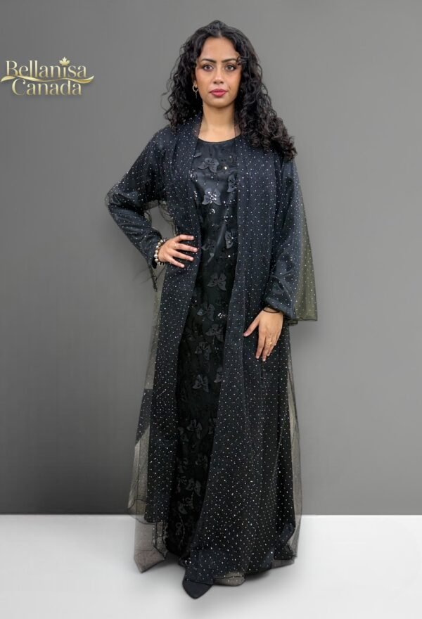 Kaftan Kuwaiti Black