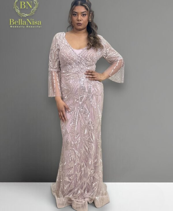 Jaymaima Gown Dirty Pink