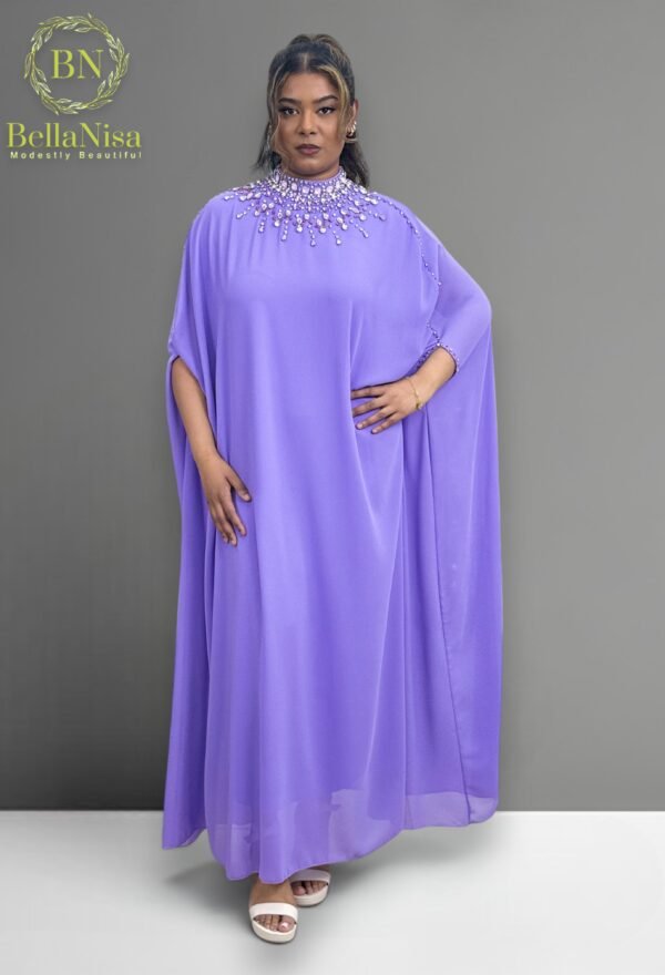 Kaftan Abaya Lavender