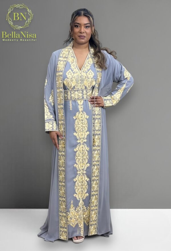 Moroccan Kaftan Grey