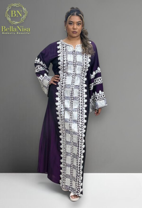 Madan Kaftan Purple