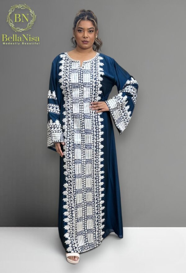 Madan Kaftan Blue