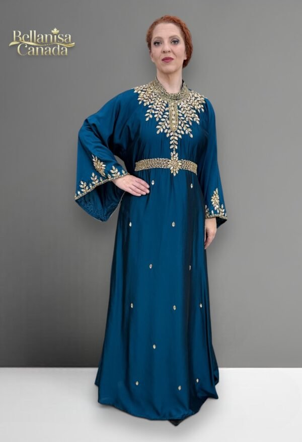 Nasha Royal Kaftan Topaz