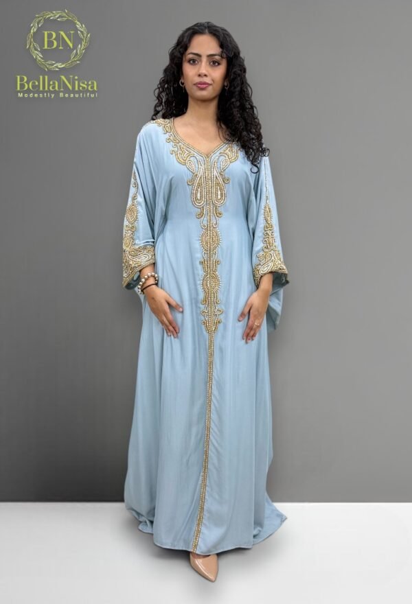 Warda Kaftan Sky