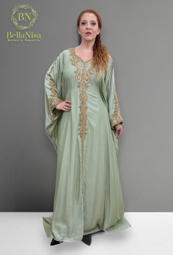Warda Kaftan Sage