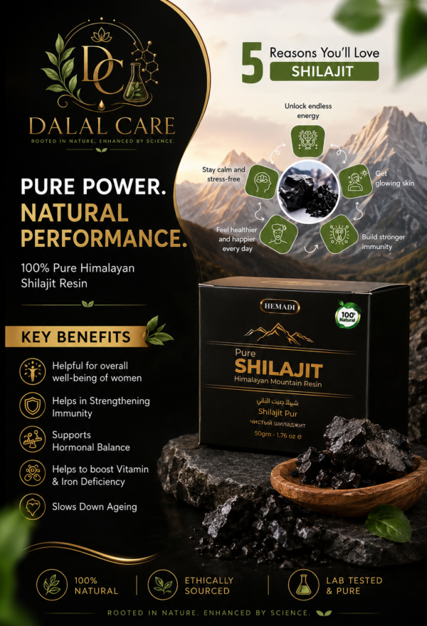 Pure Shilajit Himalayan Resin