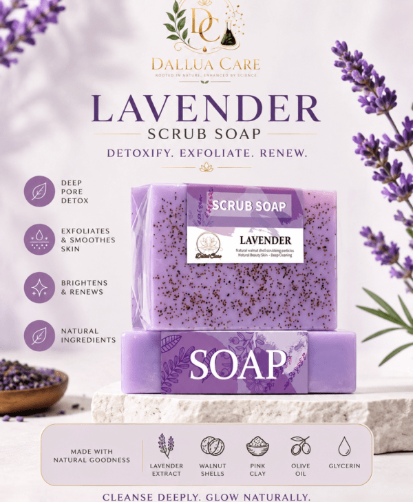 Lavender Scrub Soap