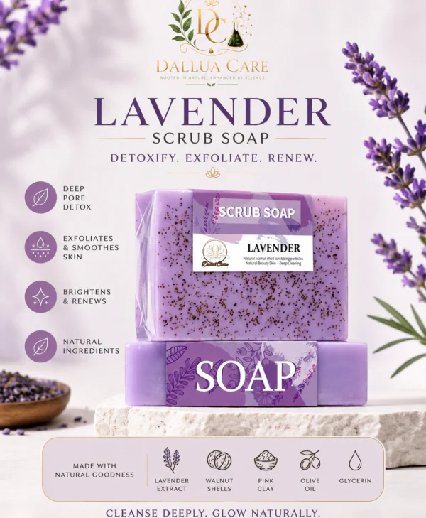 Lavender Scrub Soap
