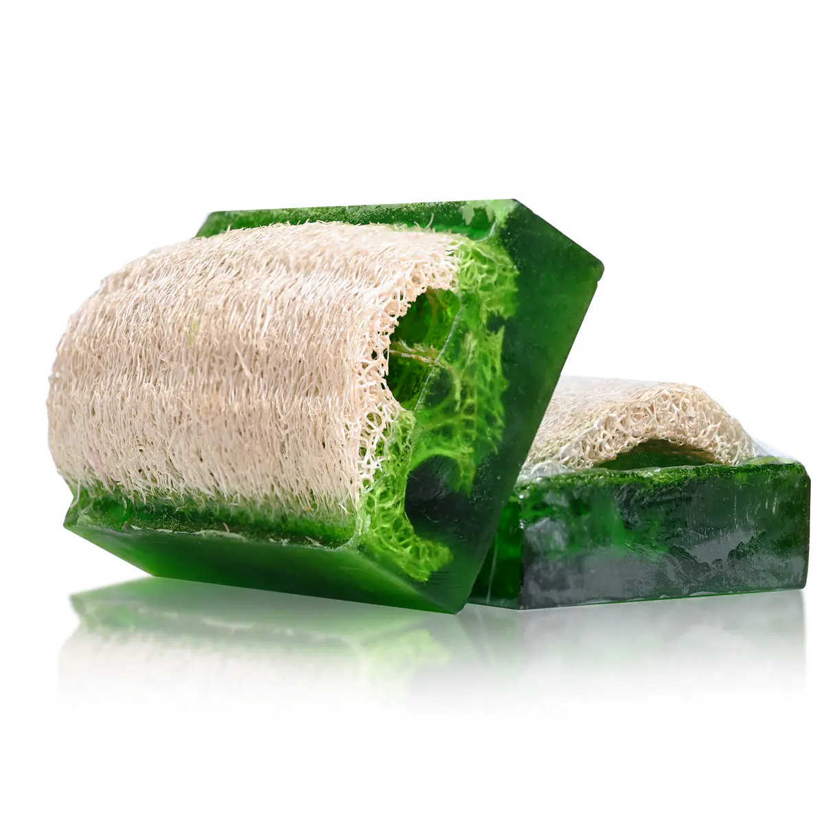 Aloe Vera Loofah Soap - Image 4