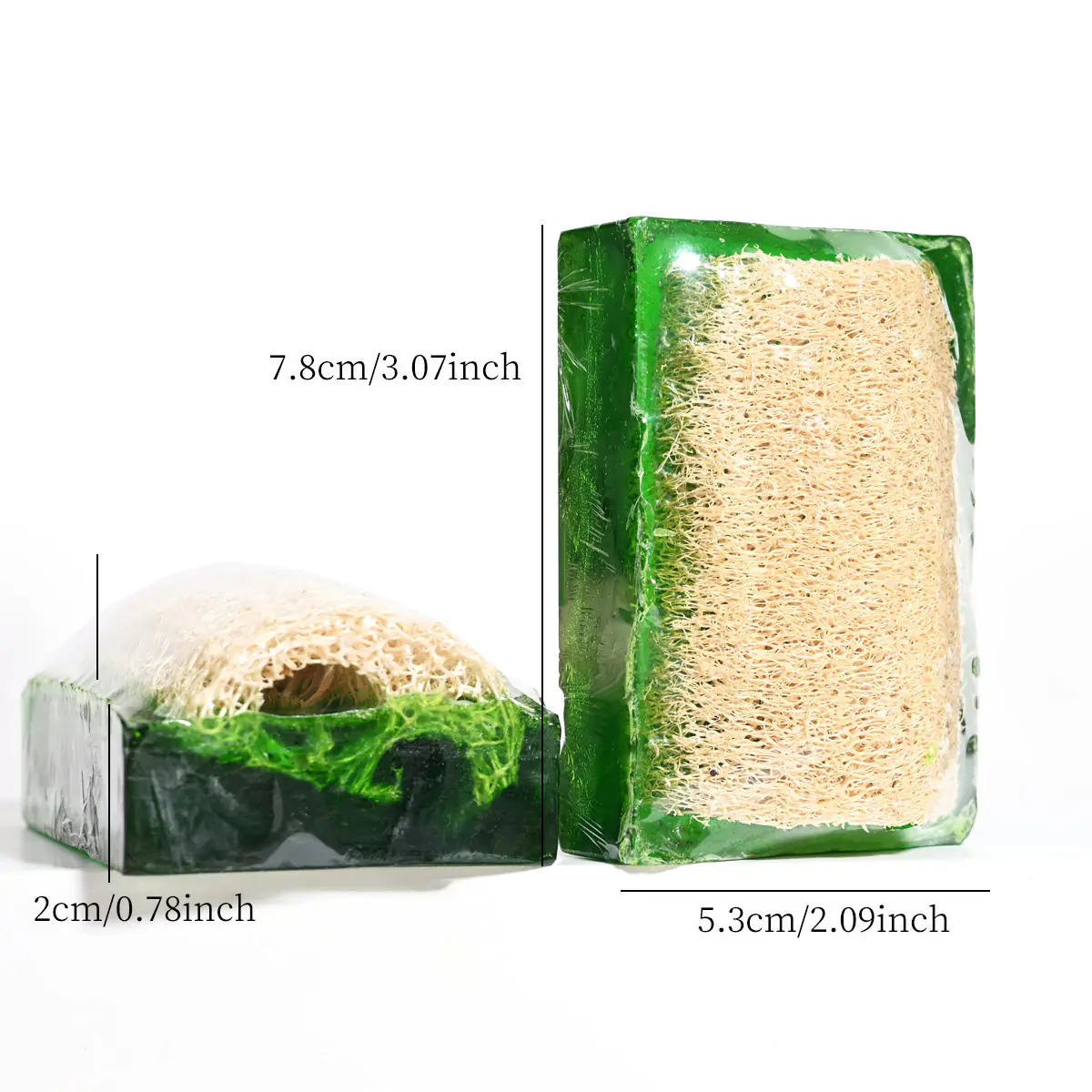 Aloe Vera Loofah Soap - Image 3