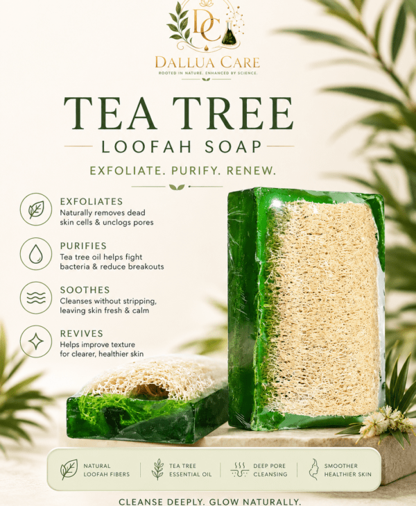 Tea Tree Loofah Soap