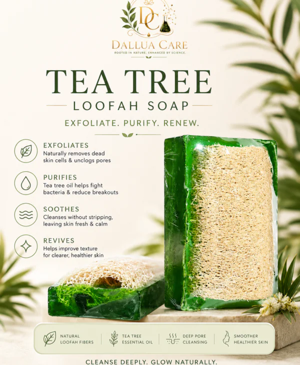 Tea Tree Loofah Soap