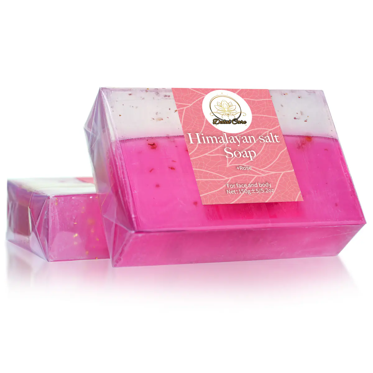 Himalayan Salt Essential Oil with 24K Gold Leaf Soap - Image 2