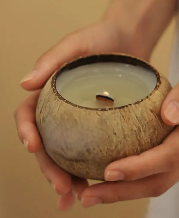 Coconut Shell Scented Candle
