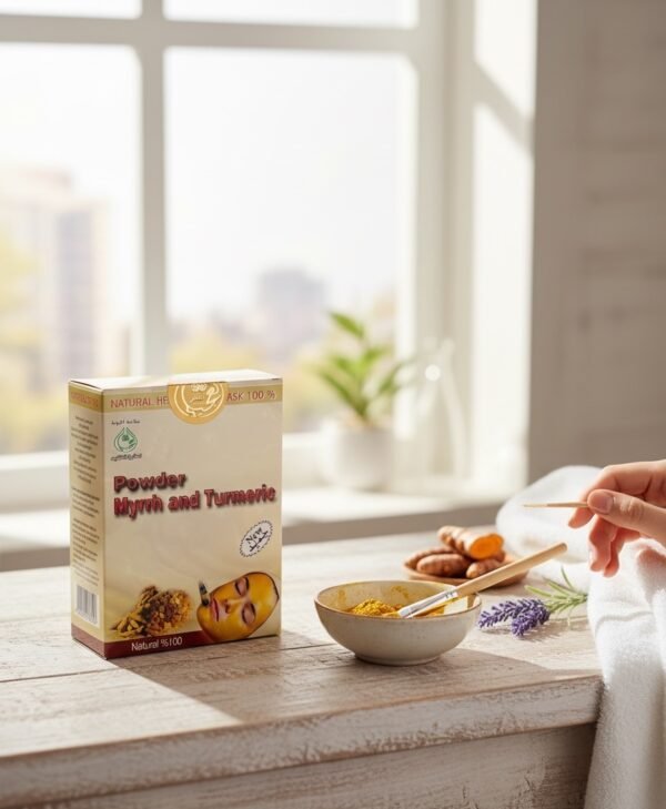 Turmeric and Myrrh Face Mask